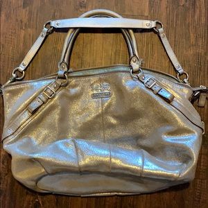 Coach Metallic purse